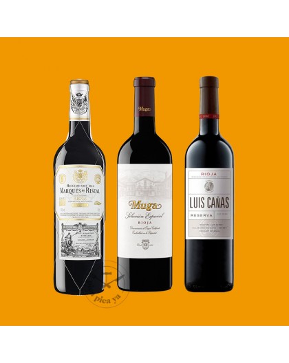 Pack vinos Rioja Reserva