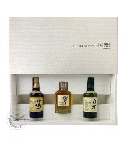Whisky Hibiki 17 - Yamazaki 12 - Hakushu 12 - 2012 (5cl)