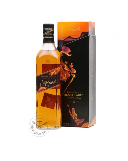 Johnnie Walker Black Label Striding Man by Jasper Goodall Whisky