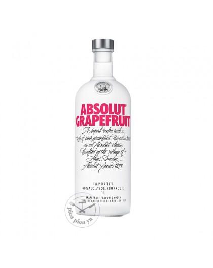 Absolut Grapefruit Vodka (1L)