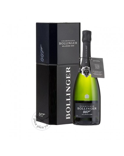 Champagne Bollinger James Bond 007 Spectre Limited Edition Millesime 2009