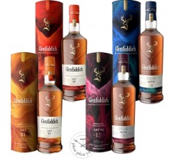 Whisky Glenfiddich Perpetual Collection VAT 01 02 03 & 04