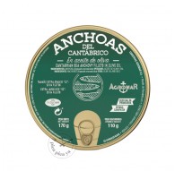 Anchois de Cantabrie à l'huile d'olive "00" 20-24 filets Agromar