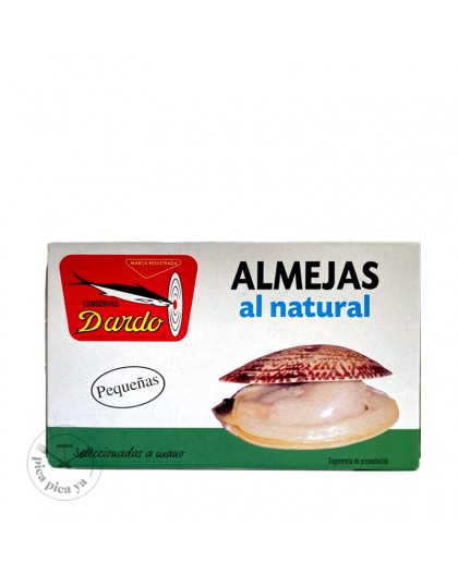 Almejas al natural pequeñas Dardo