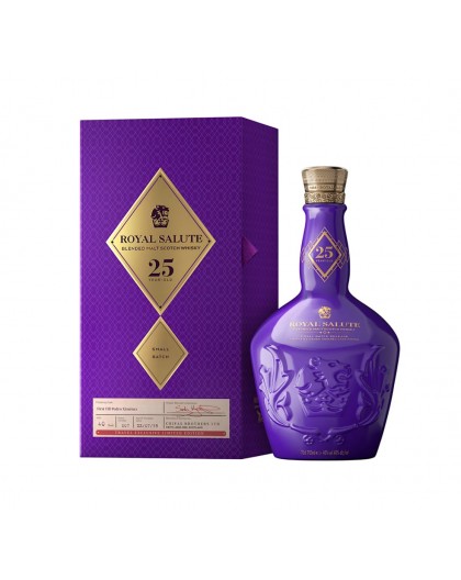Whisky Royal Salute 25 Year Old The Treasured Blend