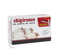 Chipirones en aceite de oliva 8/10 piezas Dardo