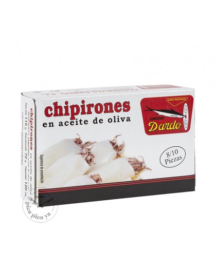 Chipirones en aceite de oliva 8/10 piezas Dardo