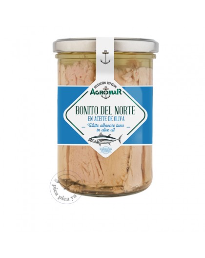 Bonito del Norte à l'huile d'olive 450g Agromar