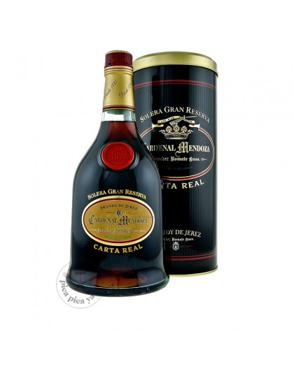 Brandy Cardenal Mendoza Carta Real Solera Gran Reserva