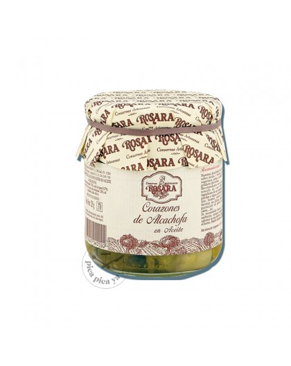 Coeurs d'artichauts à l'huile 325g Rosara