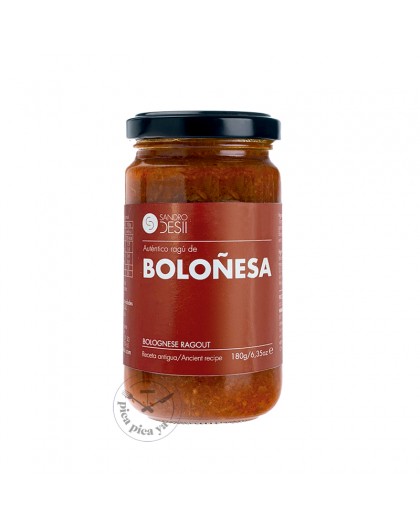 Bolognese ragout 180g Sandro Desii