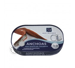 Anchovies in extra virgin olive oil Don Bocarte