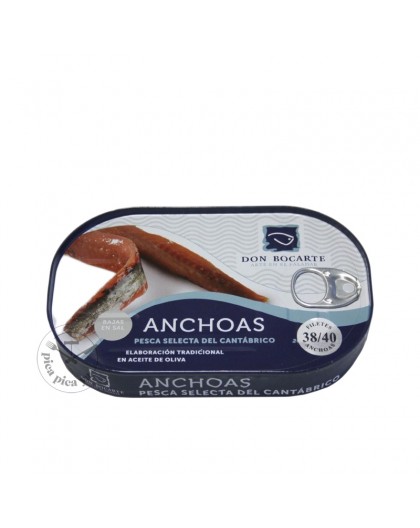 Anchoas en aceite de oliva virgen extra Don Bocarte