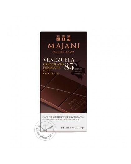 Chocolate negro extrafino Venezuela 85% Majani
