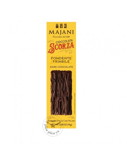 Chocolat noir extra fin Scorza Majani