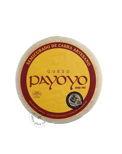 Payoyo semicured goat cheese