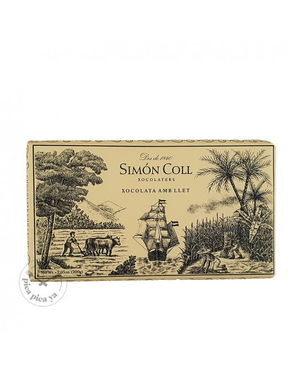 Chocolat au lait extrafin Simón Coll