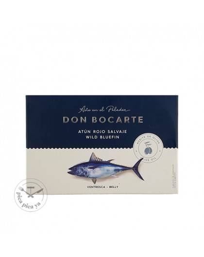 Ventrèche de thon rouge sauvage 215g Don Bocarte