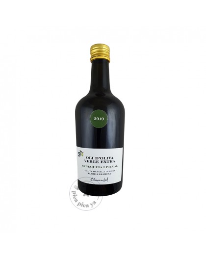 Aceite de oliva virgen extra de arbequina y picual 500ml Gramona