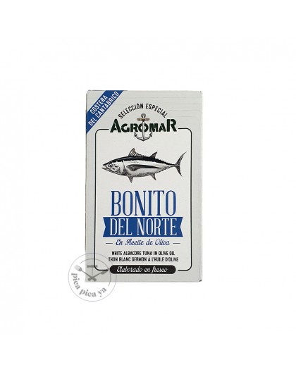 Bonito del Norte white tuna in olive oil 115g Agromar