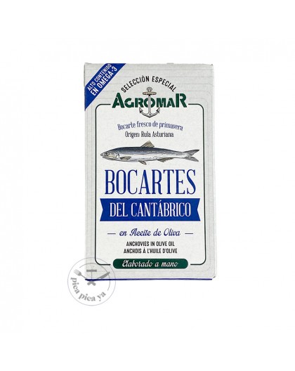 Anchoas del Cantábrico en Aceite de Oliva Agromar