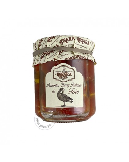 Poivrons Cerises Farcis Au Foie Rosara