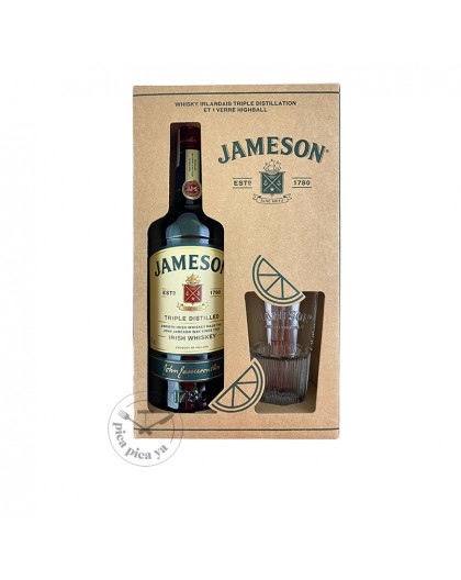 Whiskey Jameson (1L) + vaso