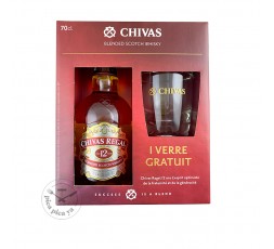 Whisky Chivas Regal 12 años + vaso