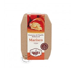 Pebrots del piquillo farcits de marisc 4 peces Rosara