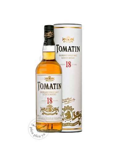 Whisky Tomatin 18 anys (ampolla antiga)