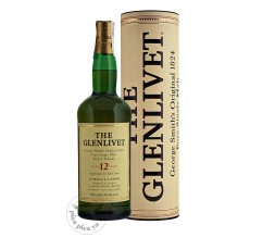 Whisky The Glenlivet 12 años (1990s botella antigua)