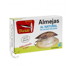 Almejas al natural 20-30 piezas Dardo