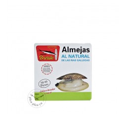 Almejas al natural 38-40 piezas Dardo Ro-280