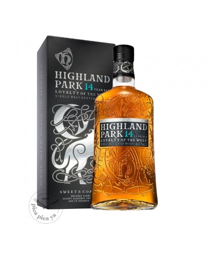Whisky Highland Park 14 ans Loyalty of The Wolf (1L)